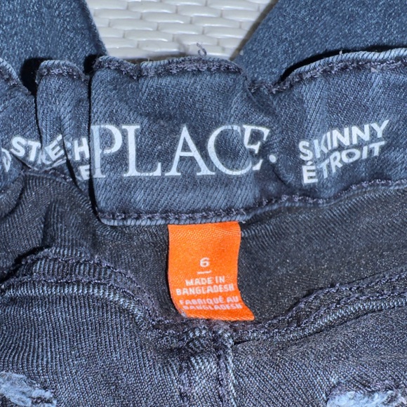 The Children’s Place Dark Blue Stretch Skinny Jeans Boys Kids Size 6 - Picture 3 of 3